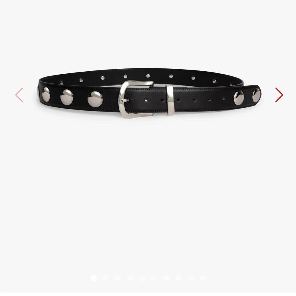 Lisa Says Gah Emery Grommet Belt, NWOT